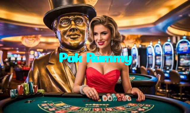 Pak Rummy casino presented on mobile device in Pakistan with slots and live games